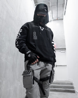 XB-03 Black Hoodie