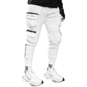 CG-Type 04G White Cargo Joggers