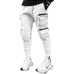 CG-Type 04G White Cargo Joggers