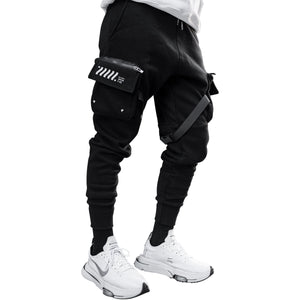 CG-Type 05A Black Cargo Joggers