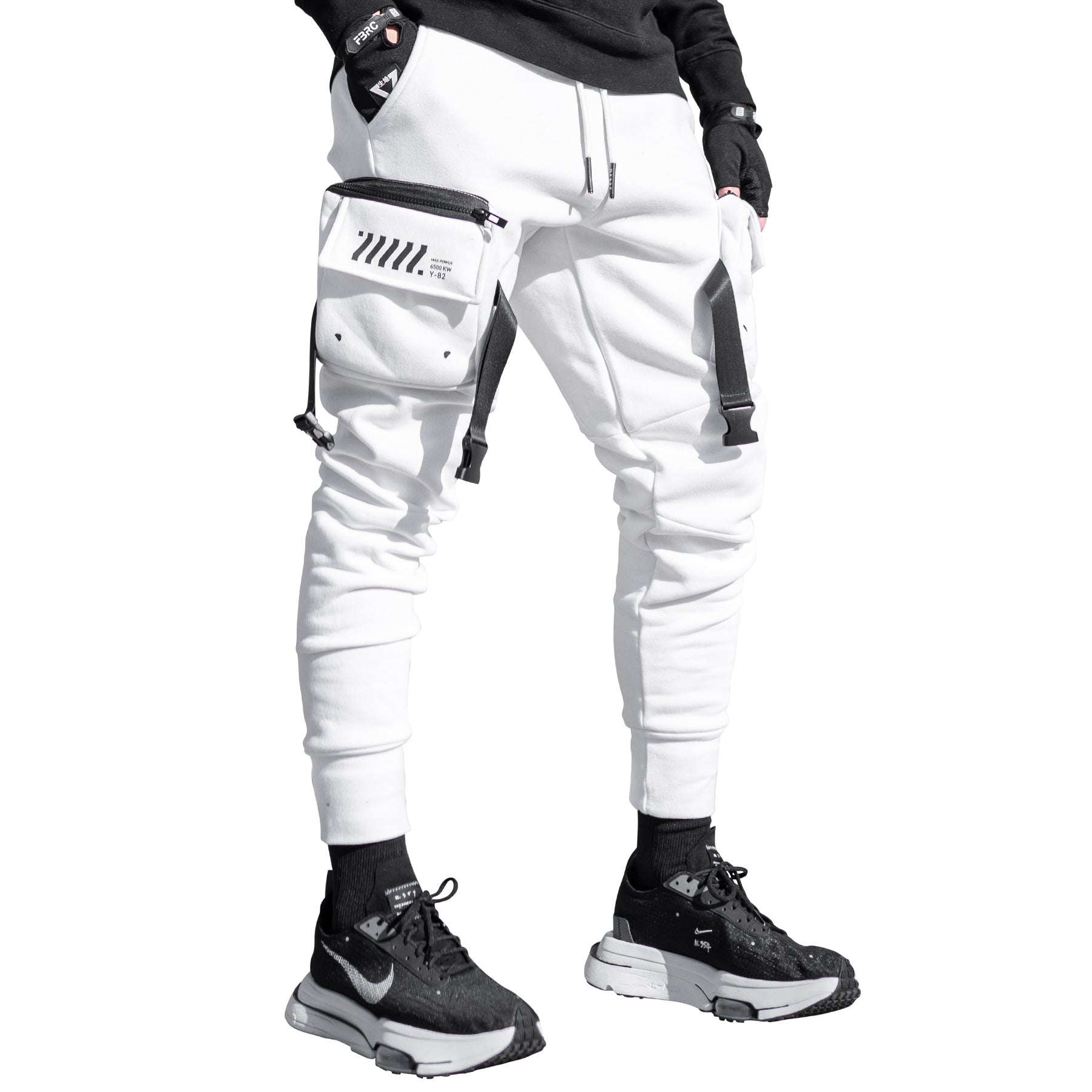 CG-Type 05A White Cargo Joggers