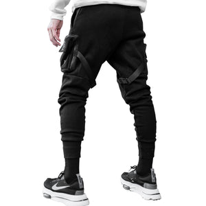 CG-Type 05B Black Cargo Joggers