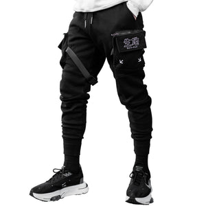 CG-Type 05B Black Cargo Joggers