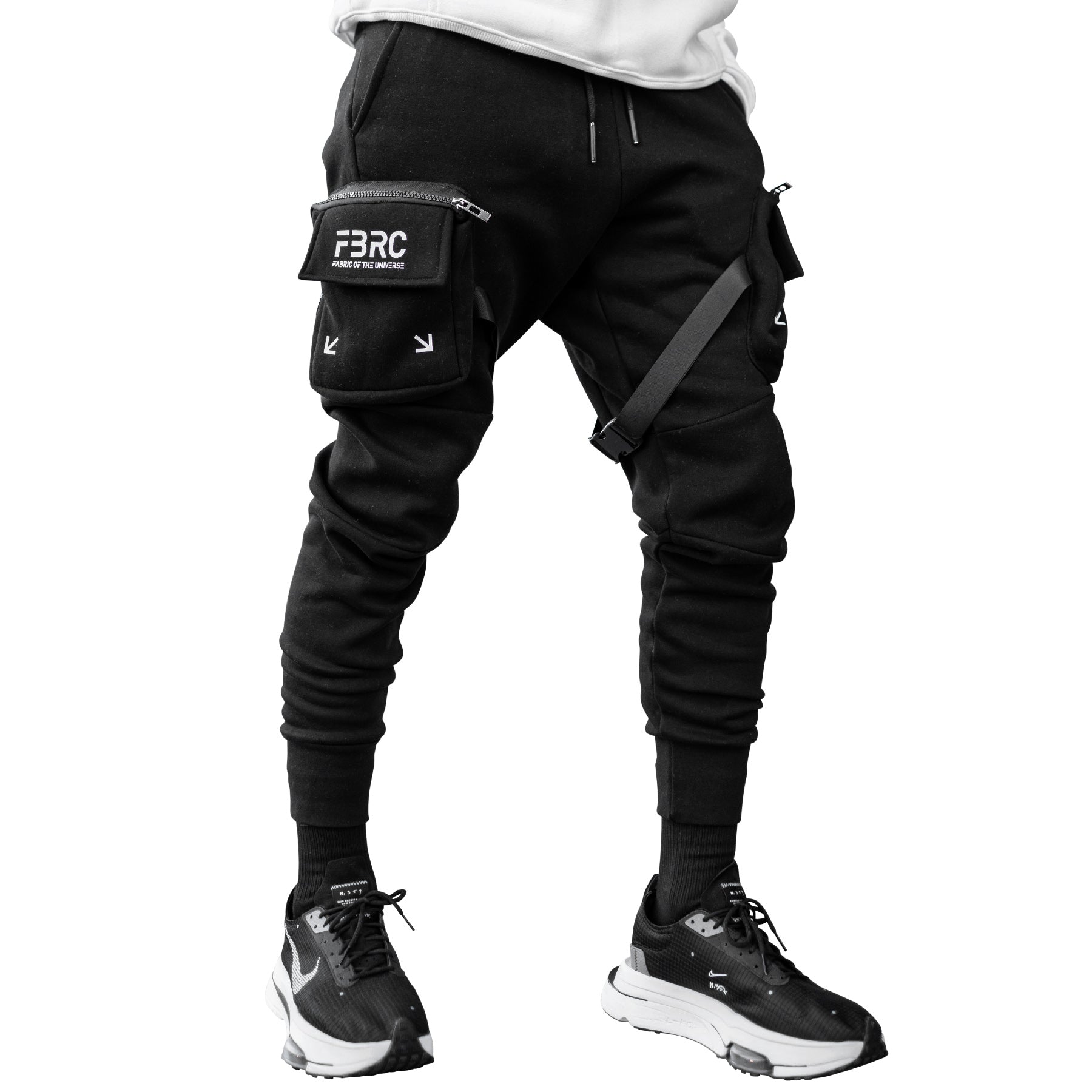 CG-Type 05B Black Cargo Joggers