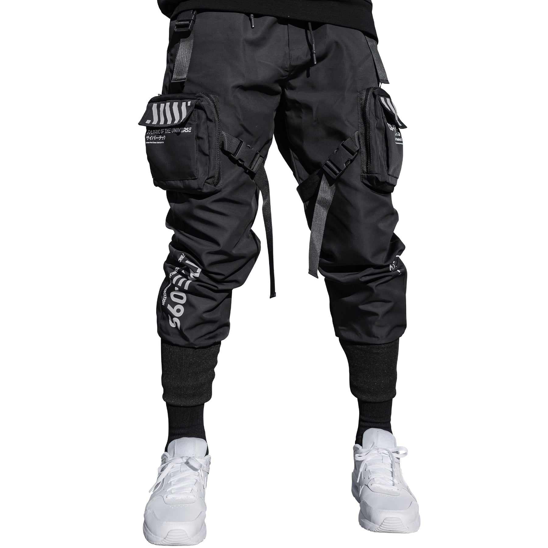 CG-Type 09S Black Cargo Pants