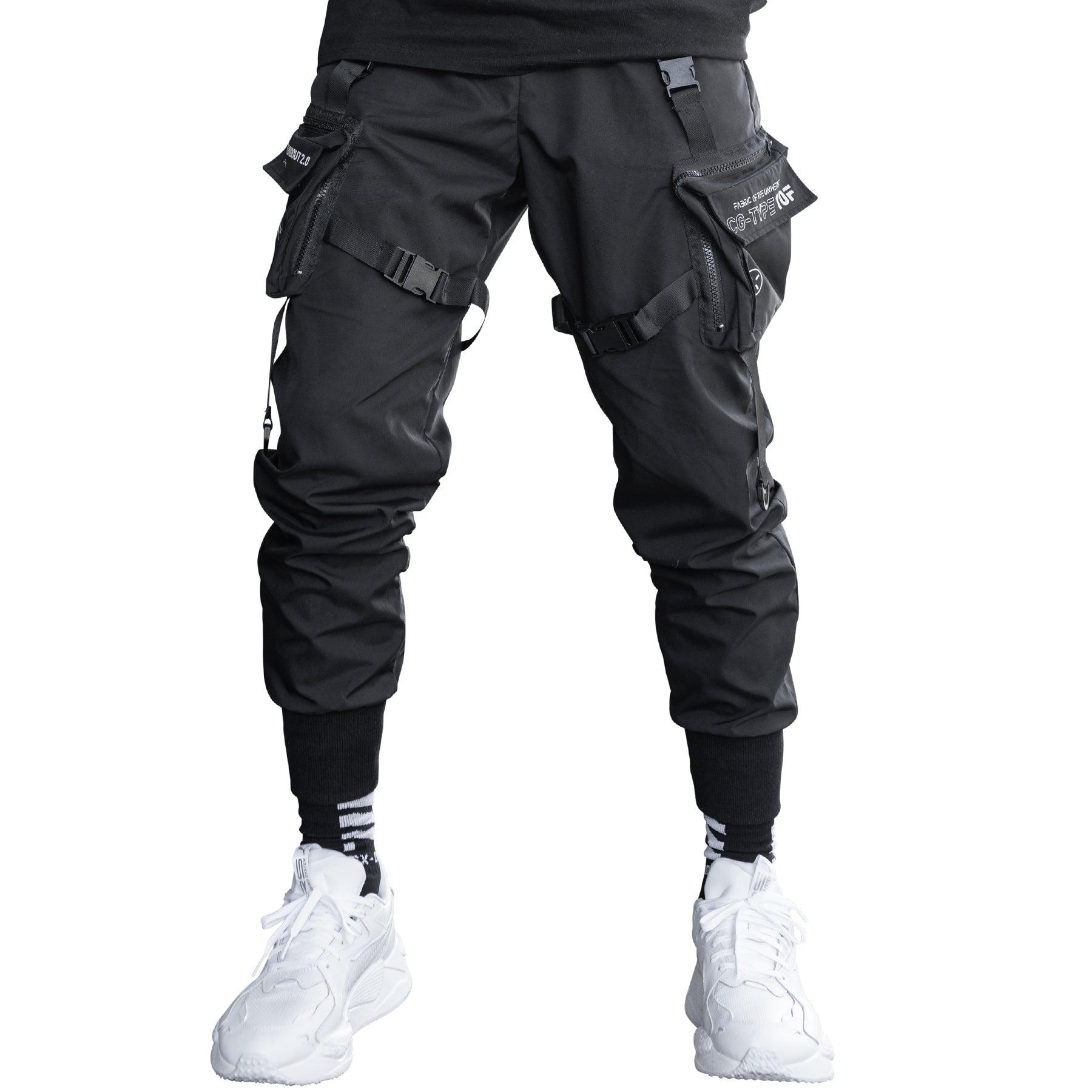 CG-Type 10F Black Cargo Pants