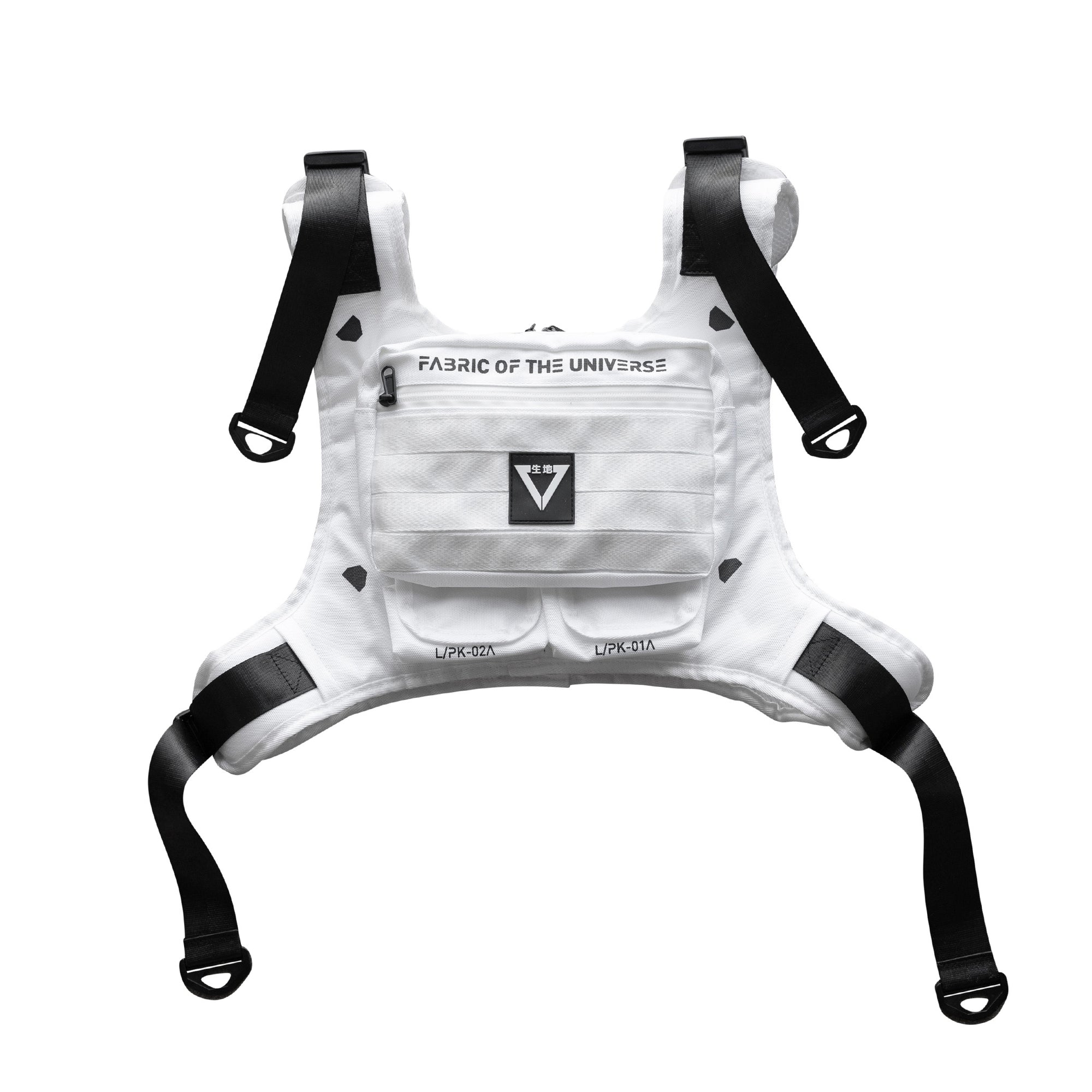 CP-001 White Chest Rig