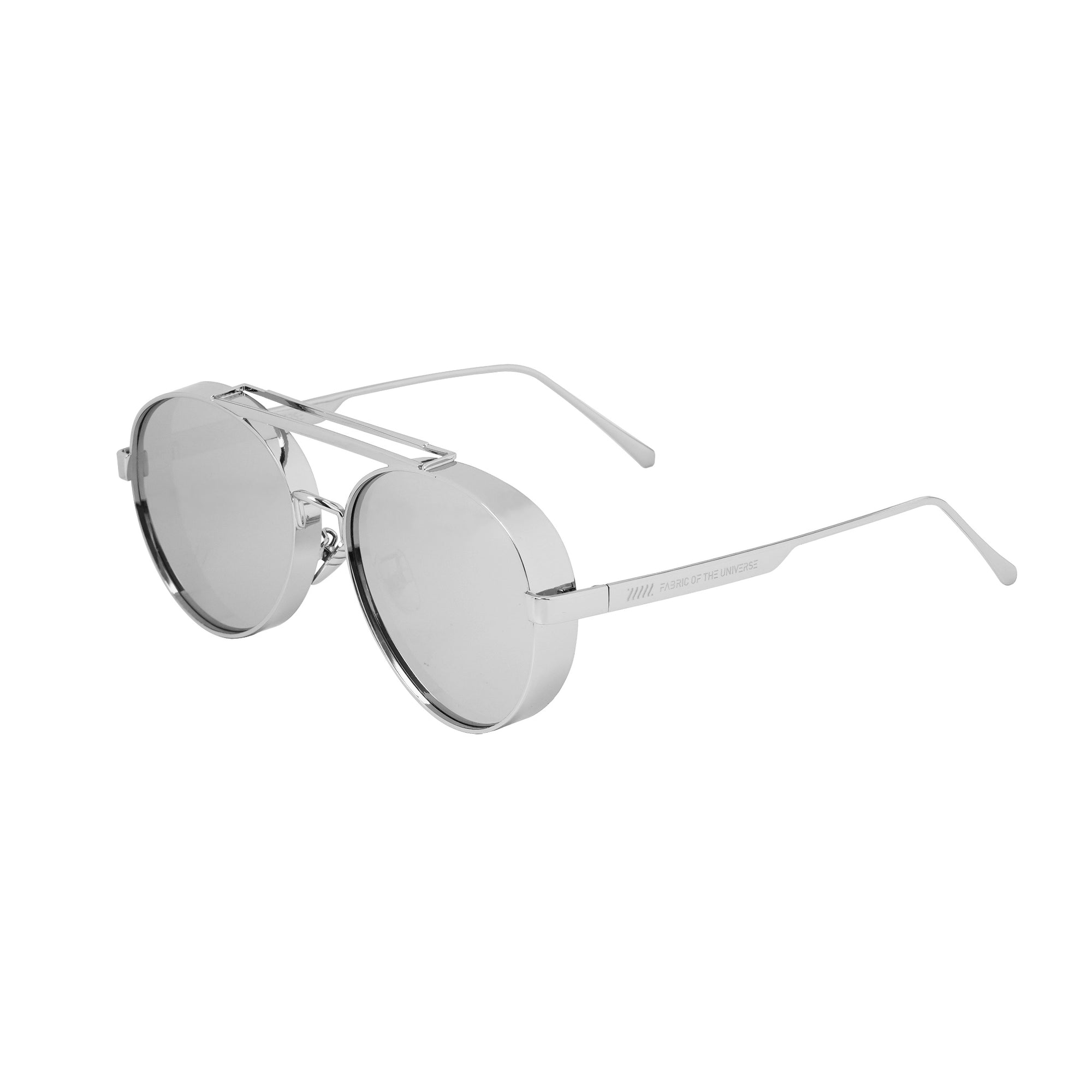 Commander's Aviator Silver Sunglasses