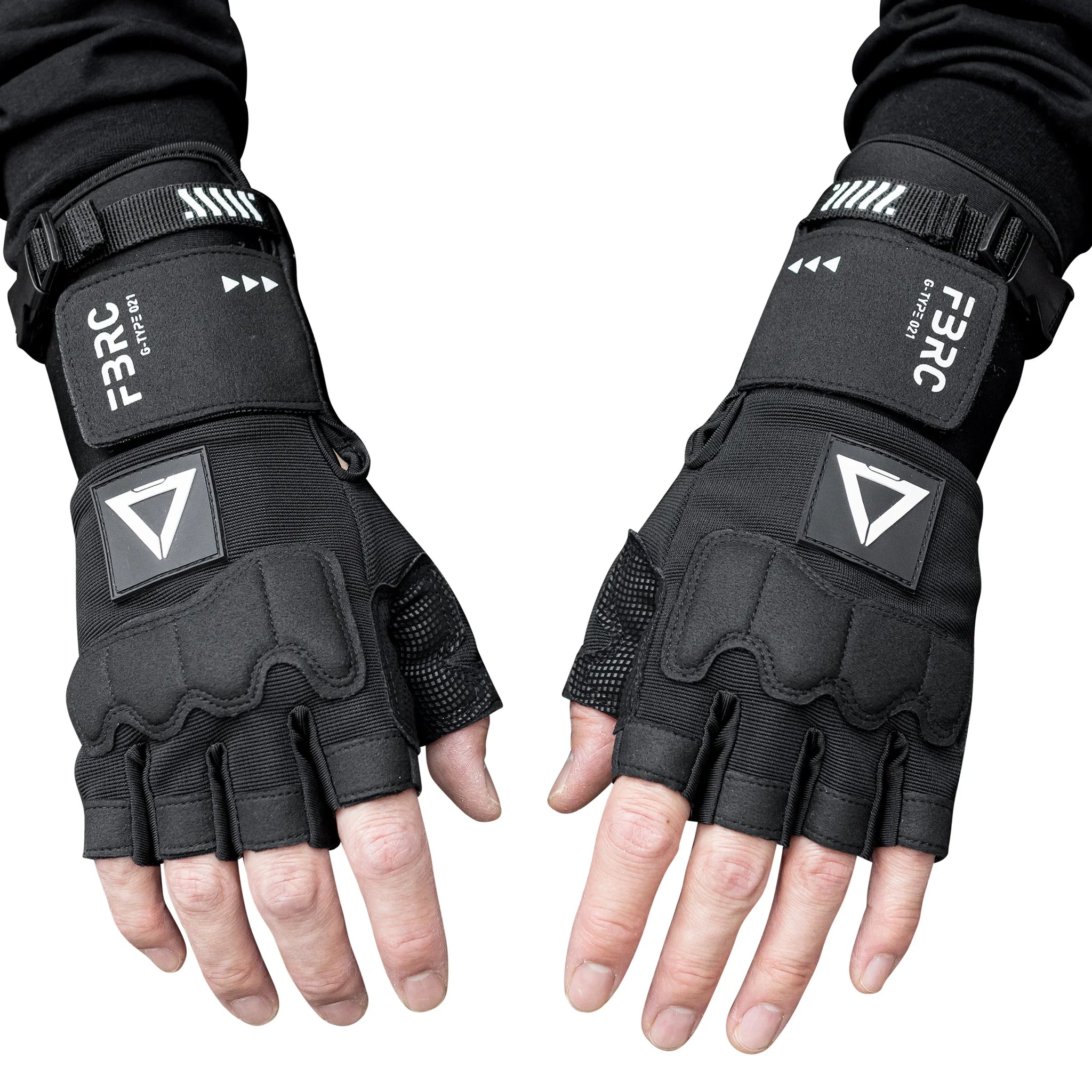 Cloth Gauntlet G-Type 021 Black Gauntlet Gloves - Fabric of the Universe