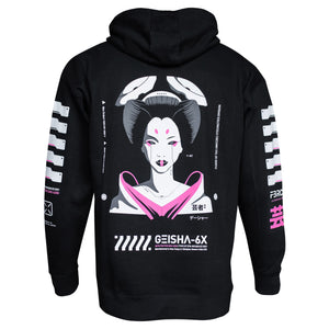 Geisha-6X PN Black Hoodie