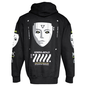 Genova-007A LM Black Hoodie