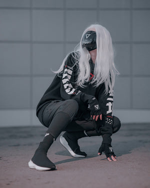 SMRI-101 RD Black Hoodie