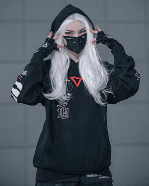 SMRI-101 RD Black Hoodie