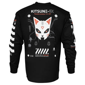 Kitsune-5X Black Long Sleeve T