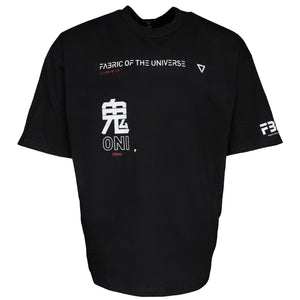 ONI Black Oversized Short Sleeve T