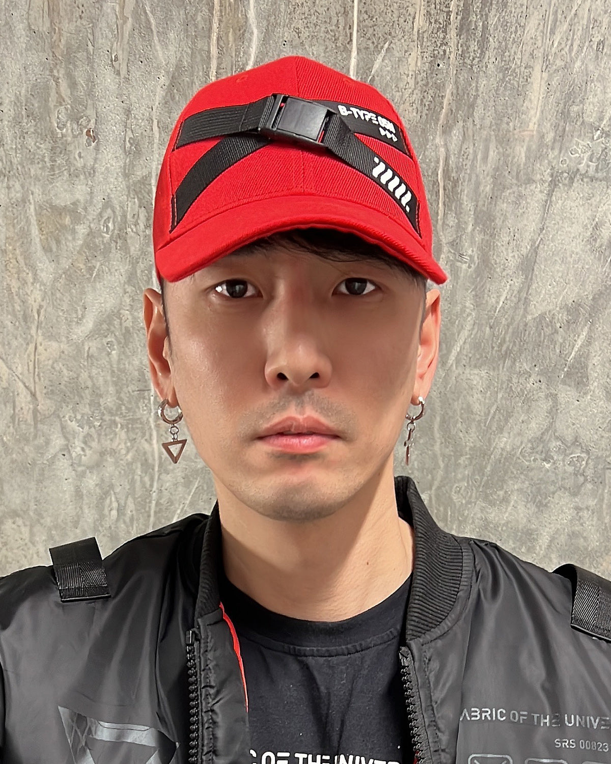 B-Type 05N Red Baseball Cap