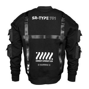 SR-701 Ultra Heavy Black Sweater