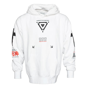 Shinigami-44 RD White Hoodie