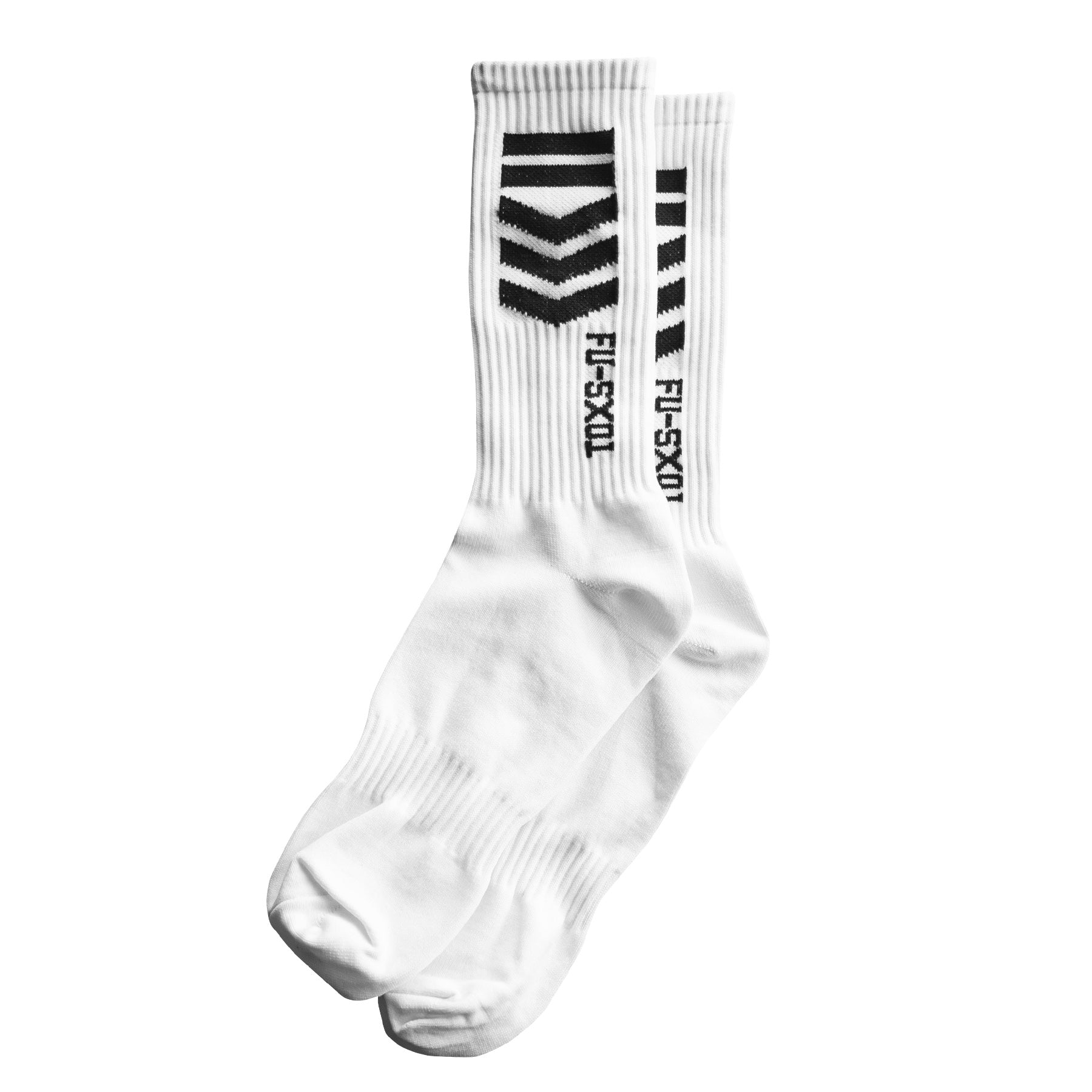 White V3-1B Crew Socks