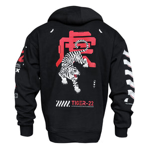 Tiger-22 RD Black Hoodie