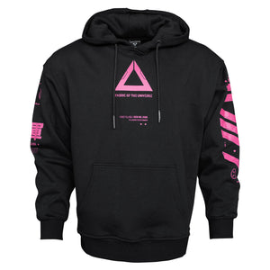 Hoodie black pink deals