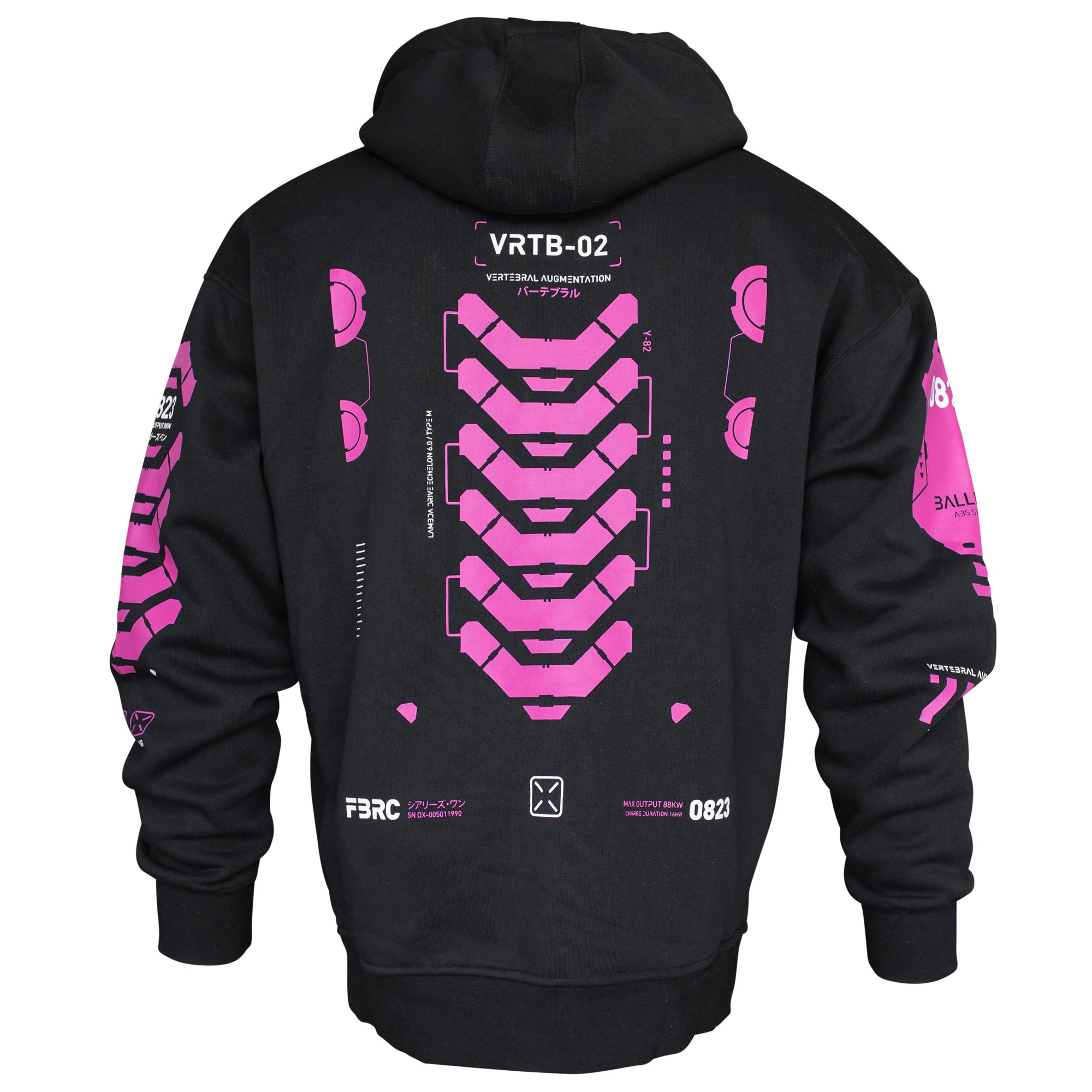 VRTB-02 Black Pink Hoodie