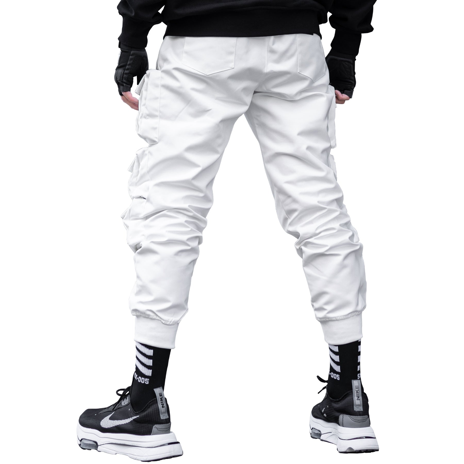 CG-Type 08R White Cargo Pants