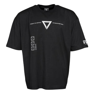 XB-03 Black Oversized Short Sleeve T