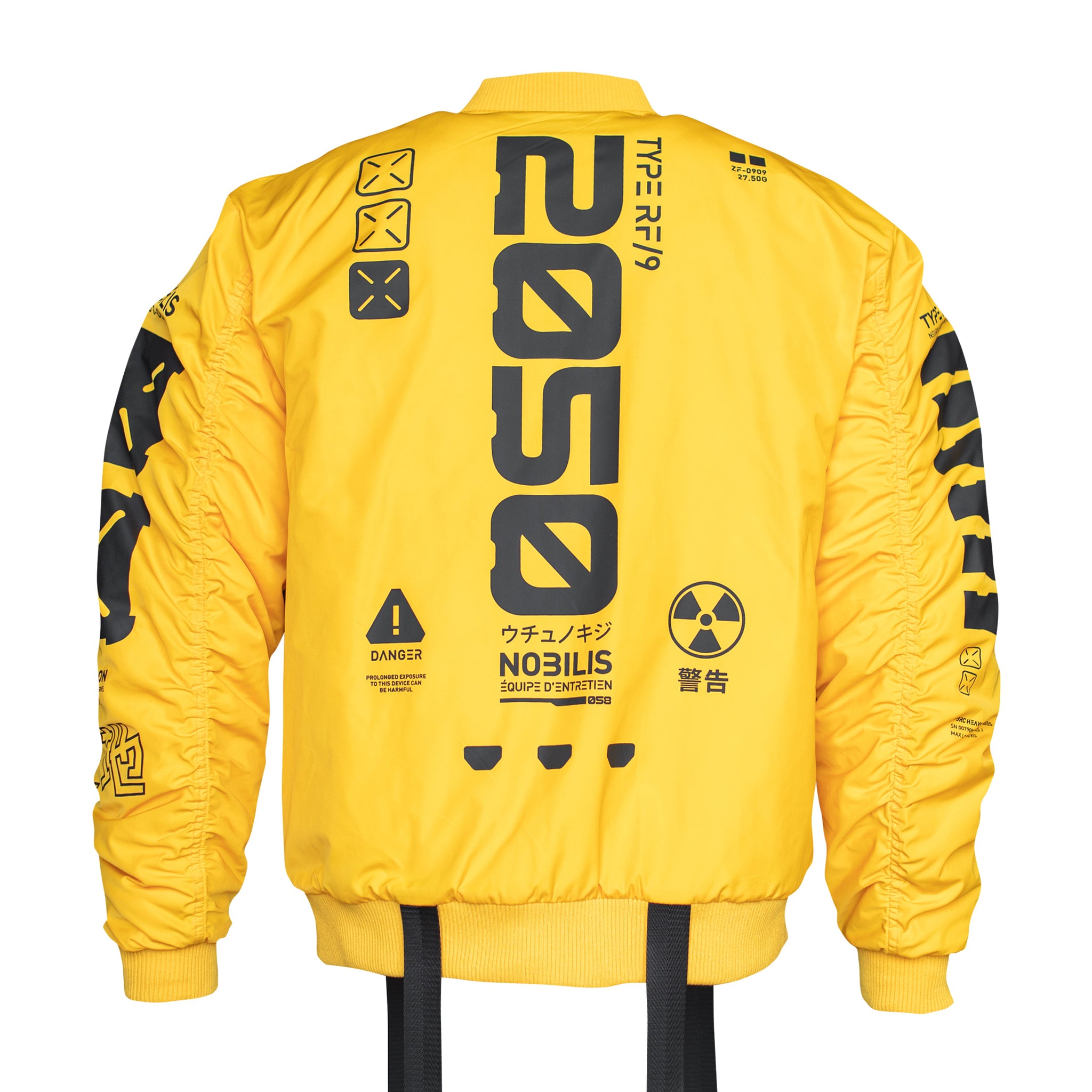 Y-2050 Gold Bomber Jacket X-Large